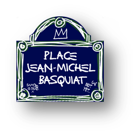 Place Jean-Michel Basquiat -Samo